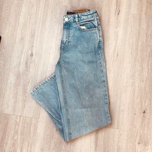Light wash frank and oak denim jeans